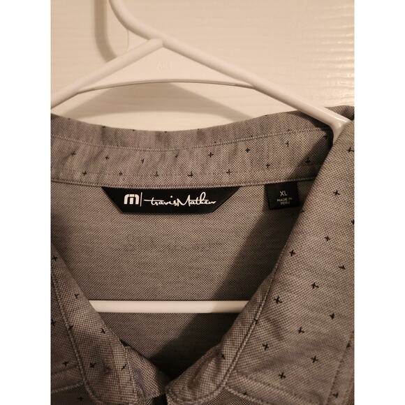 Travis Matthew Polo Shirt Grey XL - Picture 2 of 6
